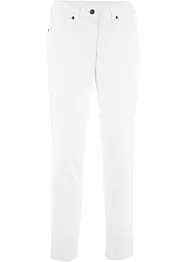 High-Waist-Twillhose mit Bequembund, Straight, bonprix