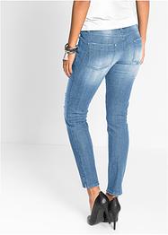 Stretch-Jeans mit Reißverschluss, BODYFLIRT