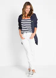 Jean stretch droit taille normale, longueur 7/8, bonprix