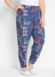 Pantalon sarouel avec taille confortable, bonprix