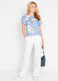 Leinen-Hose mit weitem Bein, bpc bonprix collection