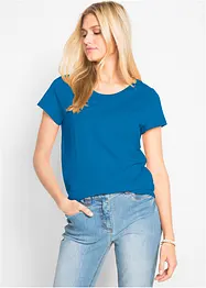 Rundhals-Shirt, Kurzarm (5er Pack), bonprix