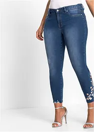 Skinny-Jeans Mid Waist, verkürzt, bonprix