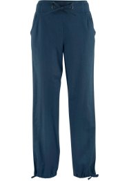 Pantalon en lin majoritaire avec taille côtelée, bpc bonprix collection