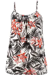 Top à fines bretelles en viscose extensible douce, bonprix