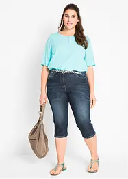 Straight Jeans, Mid Waist, Stretch, bonprix