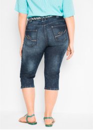 Jean stretch droit taille normale, longueur 3/4, bonprix