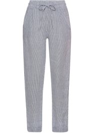 Pantalon en lin majoritaire avec TENCEL™ Lyocell taille courte, BODYFLIRT