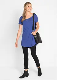 T-shirt long en viscose douce, bonprix