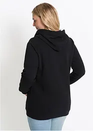 Long-Sweatjacke, bonprix