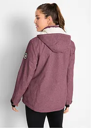 Veste outdoor fonctionnelle avec intérieur polaire peluche, imperméable, bonprix