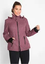 Outdoor-Funktions-Jacke mit Teddyfleece, wasserdicht, bonprix