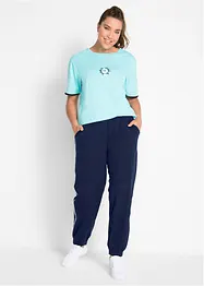 Pantalon de jogging en coton, longueur chevilles, bonprix