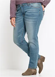 Jean droit extensible, bonprix