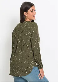 Bluse mit Pünktchen, bonprix