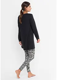 Pyjama mit Leggings, bonprix