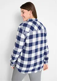 Flanell-Bluse, langarm, bonprix