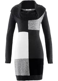 Robe en maille, manches longues, longueur genou, bonprix
