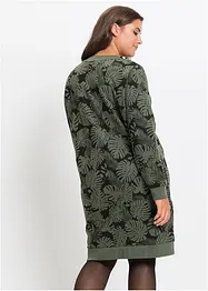 Robe imprimée en molleton, bonprix