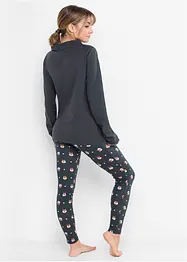 Pyjama mit Leggings, bonprix