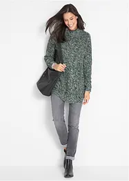 Pull long esprit poncho, manches longues, bonprix