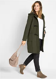 Manteau duffle-coat en laine mélangée, bonprix