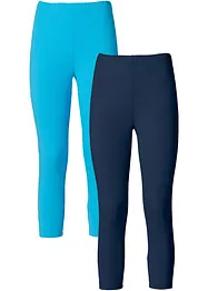 Lot de 2 leggings corsaires, bonprix