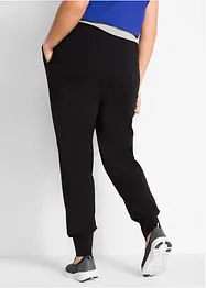 Joggpants mit Kontrastbündchen und Baumwolle, bonprix