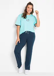Pantalon droit en jersey extensible, bonprix