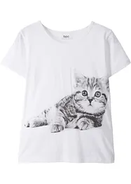 T-shirt fille en coton, bonprix