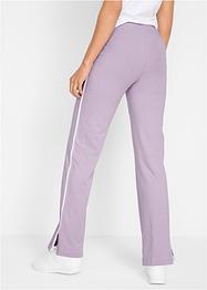 Lot de 2 pantalons fluides extensibles, coupe droite, bpc bonprix collection