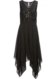 Robe de soirée longueur midi à paillettes, BODYFLIRT boutique