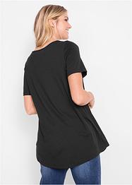 T-Shirt in A-Linien-Form, kurzarm, bpc bonprix collection