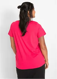 T-shirt coton à imprimé cœur, bonprix
