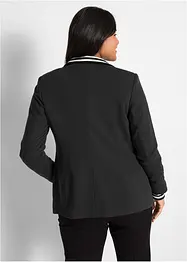 Baumwoll-Blazer mit gestreiften Details, bonprix