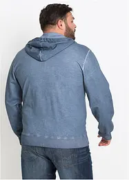 Sweat zippé à capuche, bonprix