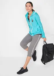 Jogginghose aus Baumwolle (2er Pack), Capri-Länge, bonprix