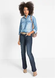 Bootcut Jeans Mid Waist, Stretch, bonprix