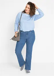 Straight Jeans High Waist, Stretch, bonprix