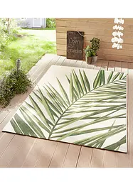 In- und Outdoor Teppich mit großem Palmmotiv, bonprix