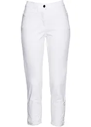 7/8-Stretchjeans mit Spitze, bonprix