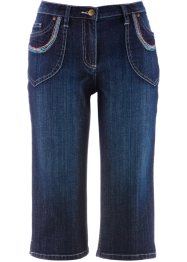 Capri-Jeans mit Komfortbund, Straight, bpc bonprix collection