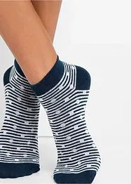 Sneakersocken mit Bio-Baumwolle (8er Pack), bonprix