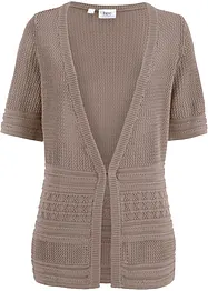 Gilet en maille ajourée, bonprix