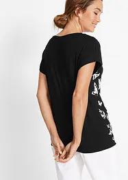 T-shirt imprimé avec teneur en viscose, bonprix