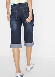 Cargo Jeans, Mid Waist, Stretch, bonprix