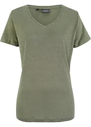 T-shirt en lin, bonprix