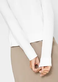 Gilet court en maille avec viscose, bonprix