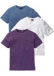T-Shirt (3er Pack), bpc bonprix collection