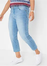 Jean slim taile mi-haute, raccourci, bonprix